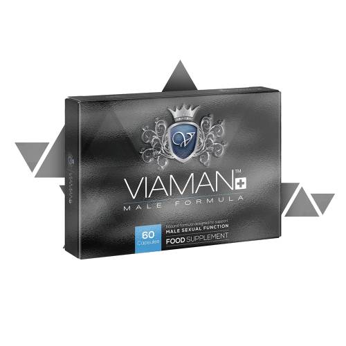 Viaman Plus Male Formula – pentru erectii puternice – 60 cps
