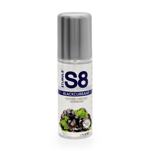 Stimul8 S8 Lubrifiant Sexual pe Baza de Apa cu Aroma de Coacaze Negre 125 ml