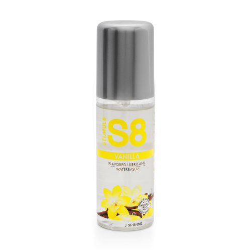 Stimul8 S8 Lubrifiant Sexual pe Baza de Apa cu Aroma de Vanilie 125 ml