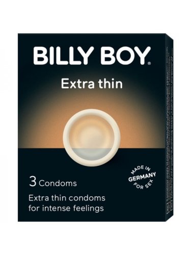 3 Prezervative Latex Billy Boy Extra Subtiri