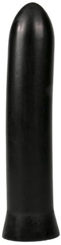 Dildo Clasic Negru PVC 22 cm
