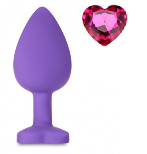 Dop Anal Glammy Large Silicon Mov/Pink Guilty Toys