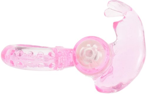 Inel de Penis Furious Rabbit cu Vibratii Roz Mokko Toys