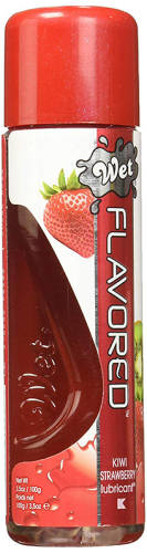 Lubrifiant Wet Flavored - Kiwi, Strawberry 108 ml