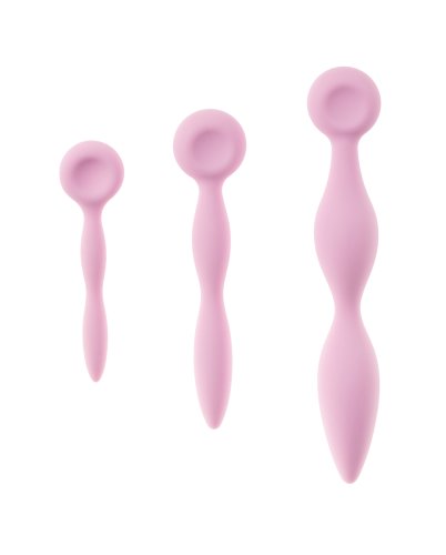 Set Intimrelax 3 Dilatatoare Vaginale Silicon Roz