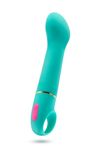 Vibrator Aria Flirty, 10 Moduri Vibratii, Silicon, Verde, 16.5 cm