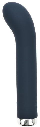 Vibrator Crazy Love 10 Moduri Vibratii Puternice Silicon Albastru Inchis USB 16.5 cm Mokko Toys