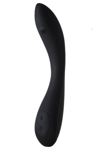 Vibrator Maxima Moving Bead&Vibrations Silicon USB Negru 21 cm