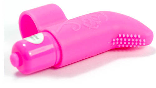 Vibrator pentru Deget Roz Mokko Toys