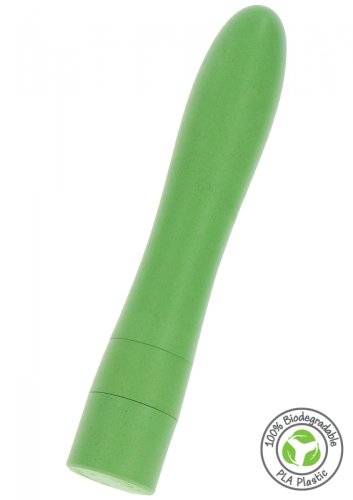 Vibrator Vegan Multispeed Fuck Green 17 cm