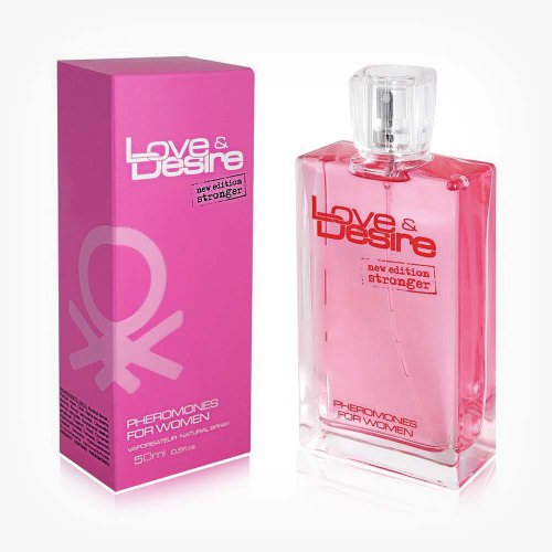 Spray natural cu feromoni, Love & Desire, pentru femei, 50 ml